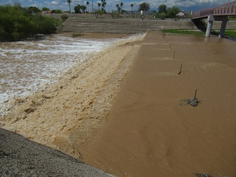 A fun little ride to check out the stream flows in our normally dry river beds.