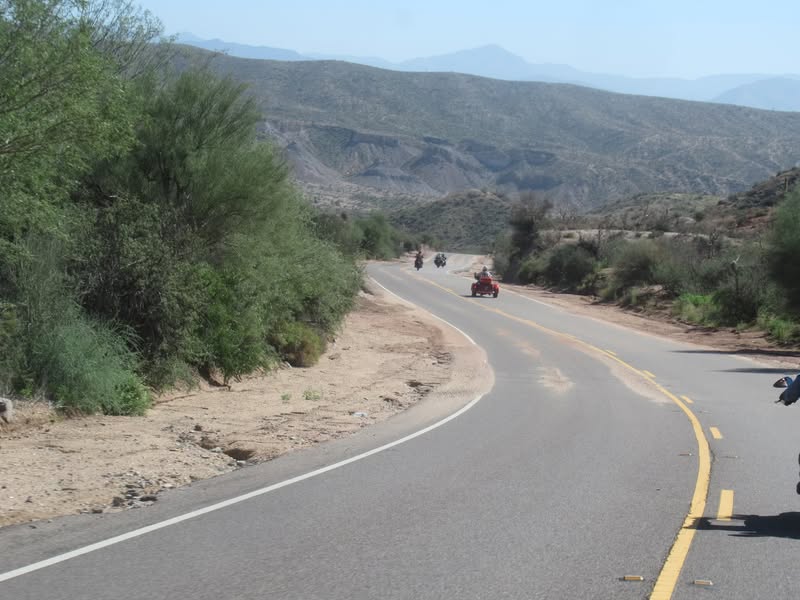 Nice ride out to the lake, but there was quite a bit of sand on the road in area