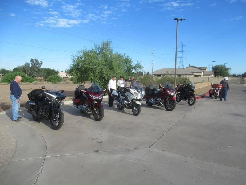 A total of six of us again today.