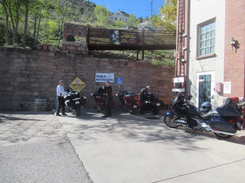 Another short rest break in Jerome.