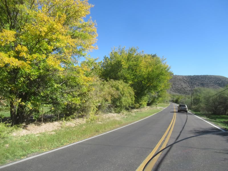 Its called Page Springs Rd. and runs from 89a to Cornville.