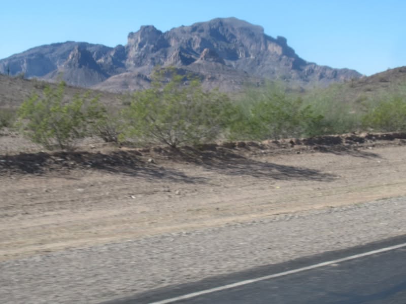 The buttes along Salome hwy are kind of unique.