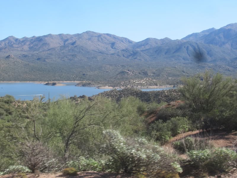 They are releasing extra water from Horseshoe Reservoir and using it to fill up Bartlett lake. It wi