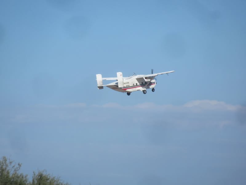 When they try to back out, the pilot just put it in a vertical climb and any remaining jumpers becom