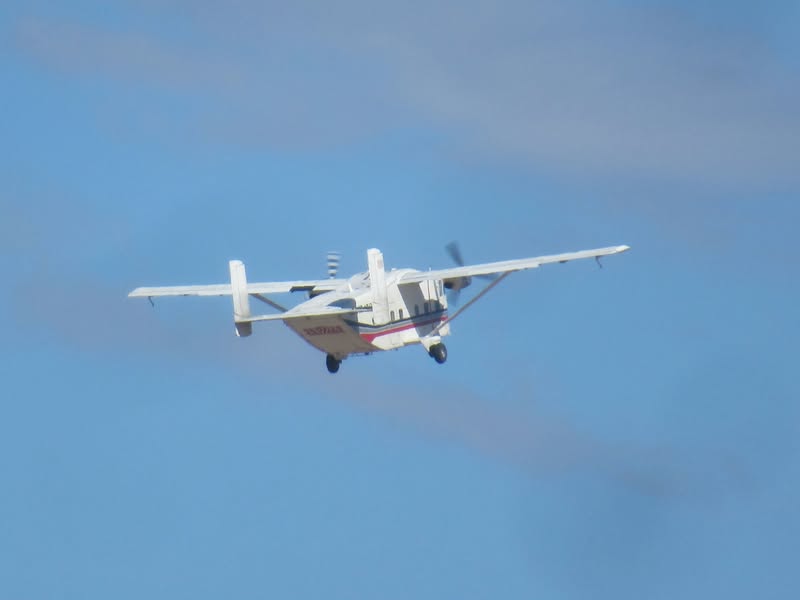 The whole back of the plane opens up so they can safely jump out.