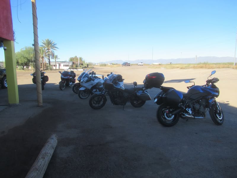 Quite a few people out on two wheels on this beautiful day.