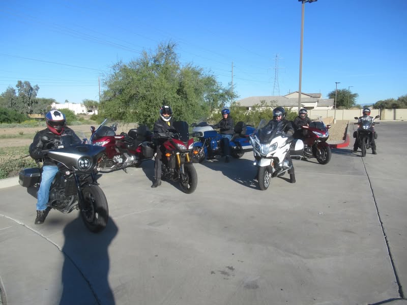 Seven guys ready to head out but I forgot to take a pic.