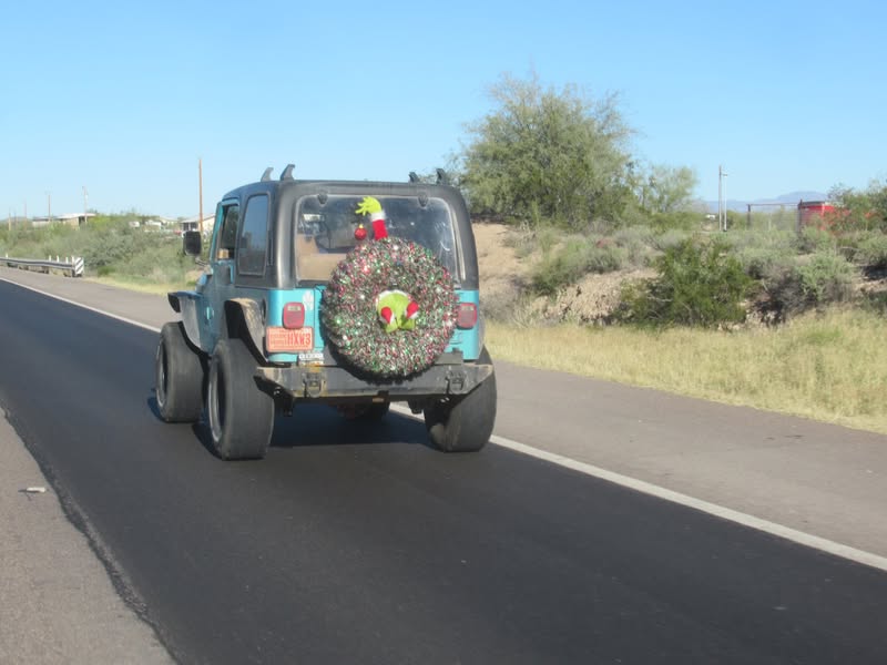I think this guy is in the holiday spirit.