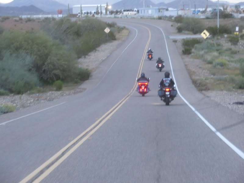 Riding out New River Rd.