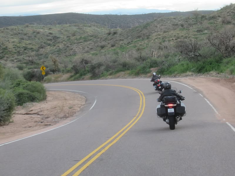 The unknown rider disappeared at the restaurant before ordering breakfast.