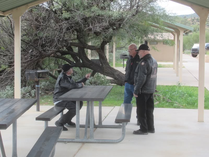 Just listening to the stories these guys are telling.
