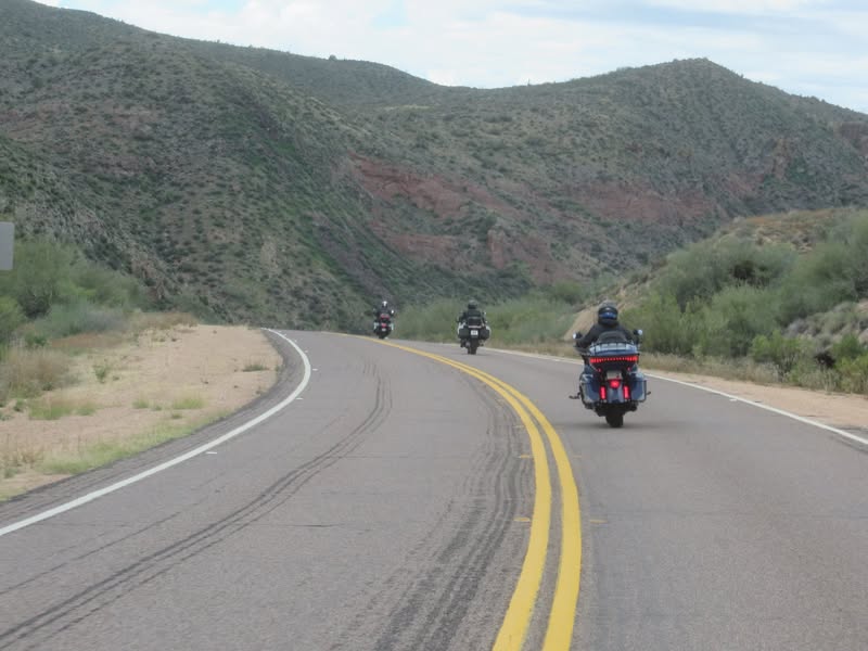 Did I say it was a beautiful day for a ride?