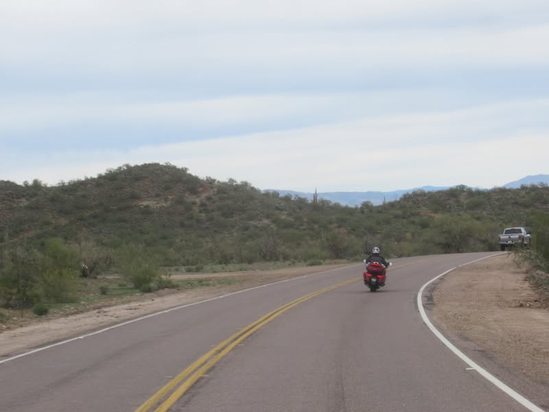 It was fun viewing Vulture Mine Rd in the south to north direction for a change.