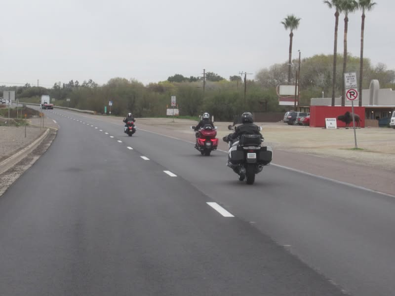 Since our bikes were smothered in rain when we got out of the restaurant we decided to go straight h