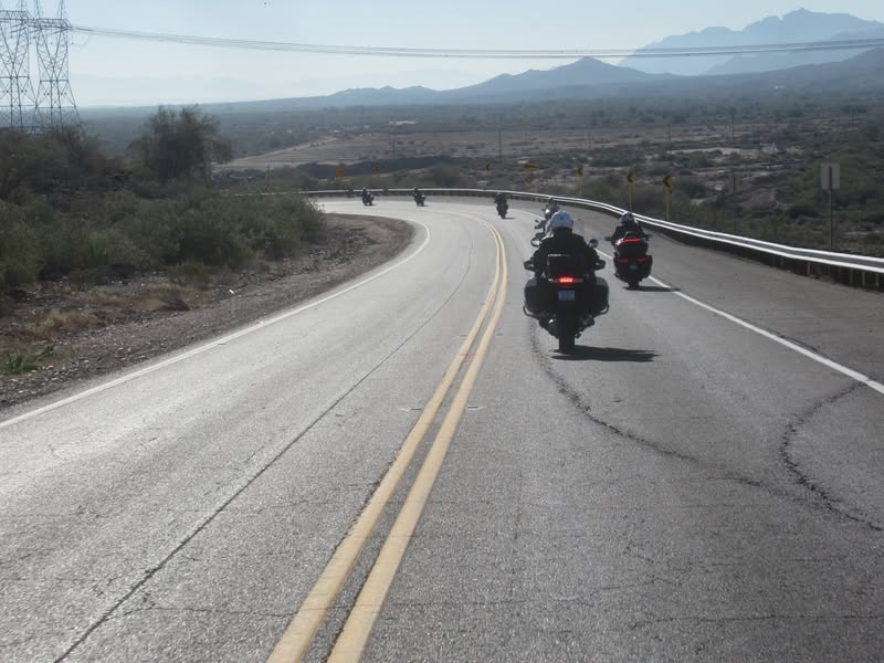 First road pic is at the last curve before reaching Gillespie Bridge.