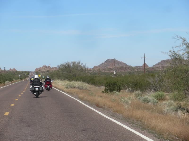 Back through the pretty little canyon north of Ajo