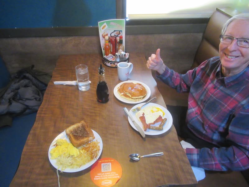 Tom and I were segregated from the rest of the group.