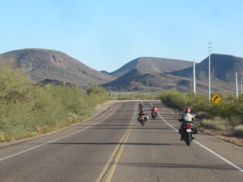 The temperatures were mild and the sky was crystal clear.