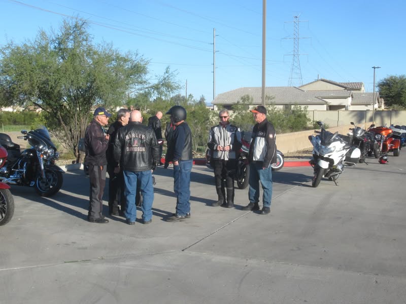 Some new blood on the ride today as there were ten of us that showed up.