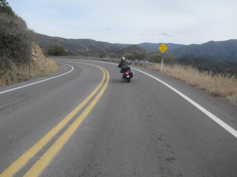 Mine and Daves helmets were paired for communication so I tried to stay close to keep the connetion 