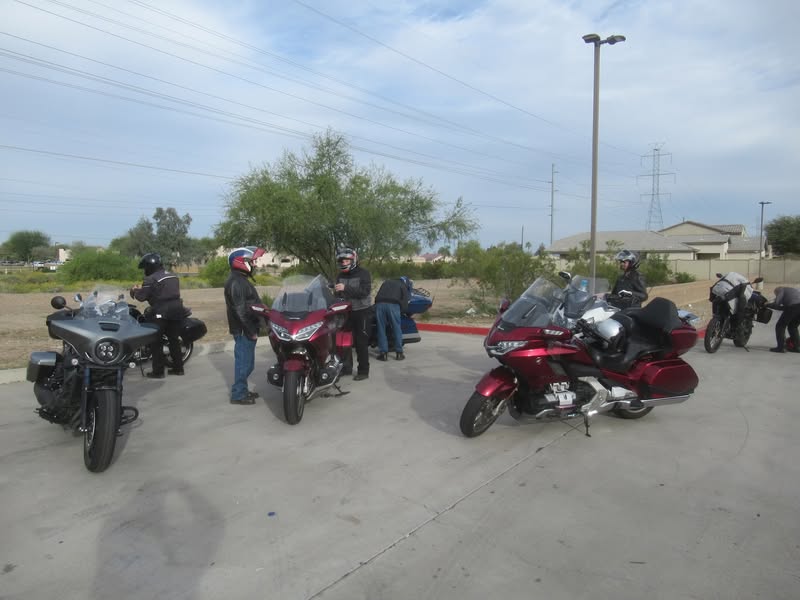 Seven of us and not one complaint about the weather.