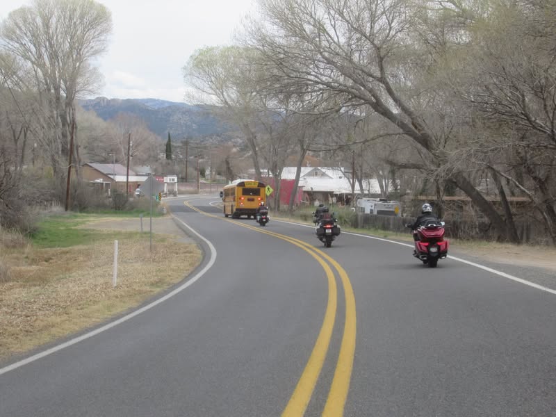 Its not often that a school bus is driven in a way that you dont feel a need to pass it.