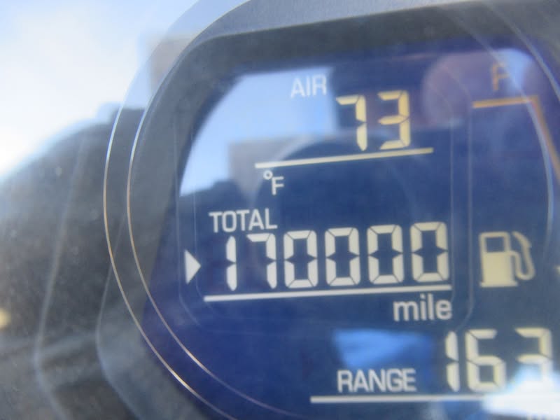 Turned 170k today and still havent had a single non consumable part failure.