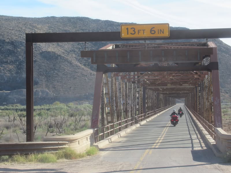 This is the hassayampa River as we are crossing the bridge in the first picture.