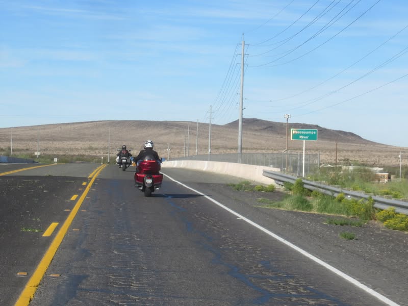 So, jumping ahead, here we are crossing the Hassayampa River near Arlington, AZ