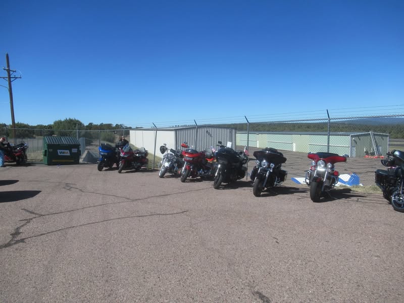 A lot of bike groups had the same idea today.