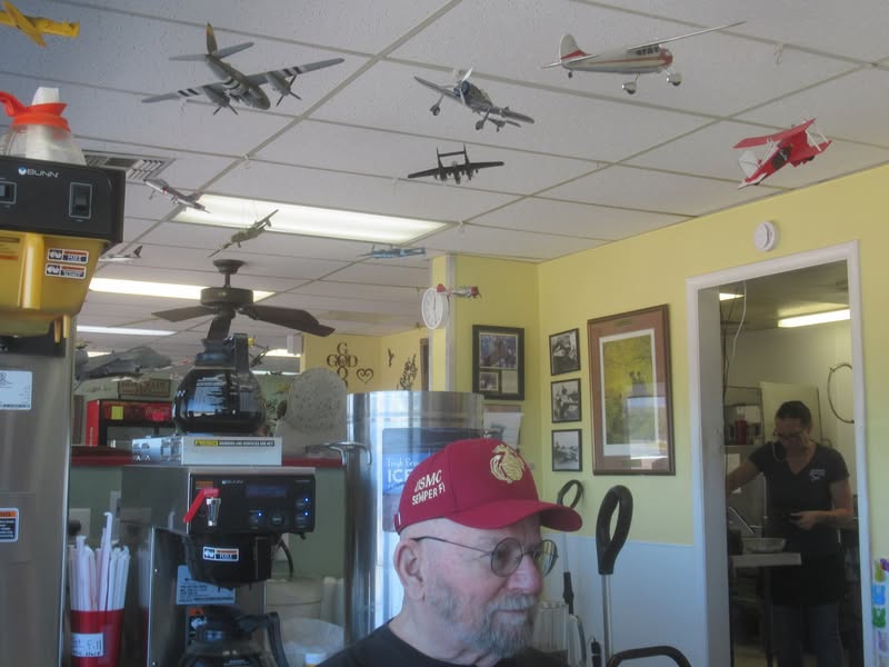 I think he even like the ones above his head.