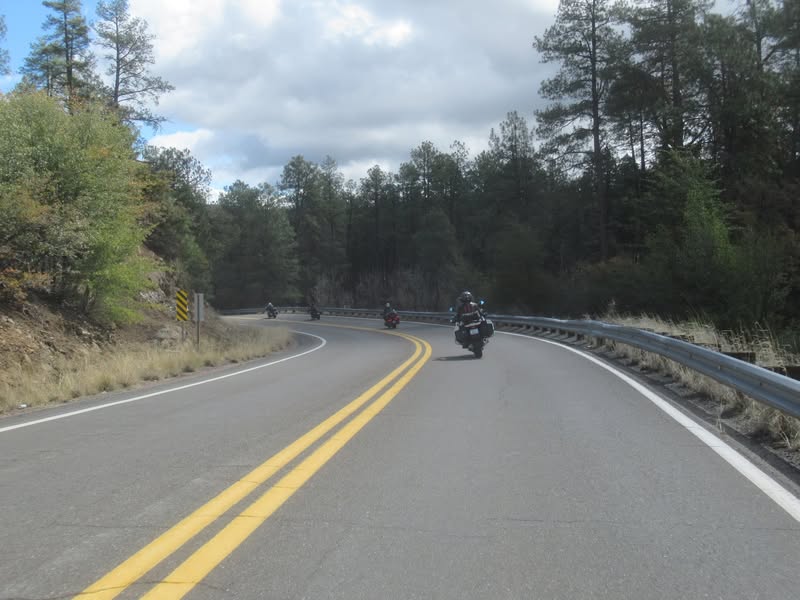 The trees are always pretty when you get close to Prescott