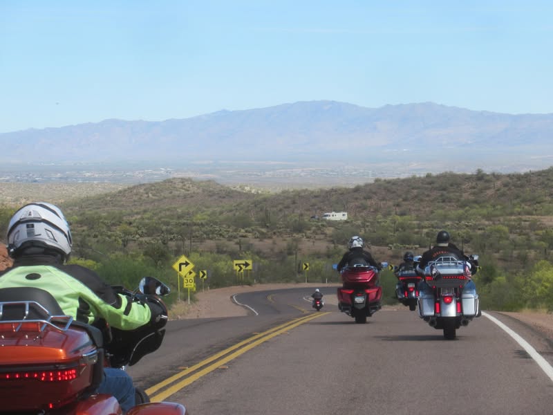 After breakfast at the Black Bear diner we took the back way to Vulture Mine.