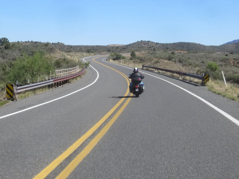 On the road again.