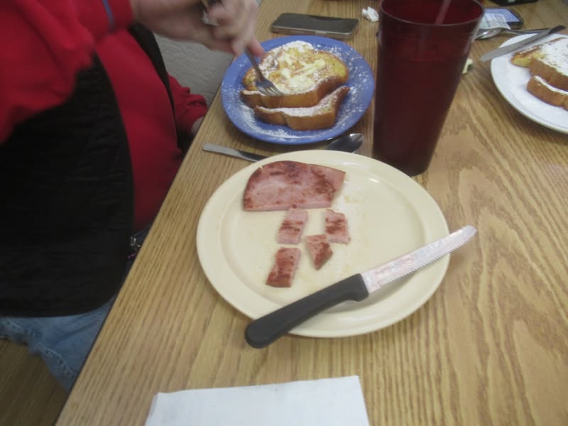 I think Dave wanted a little ham with his powdered sugar.