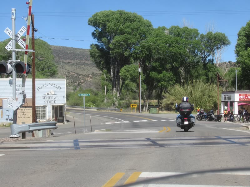 I love riding through these little country burgs.