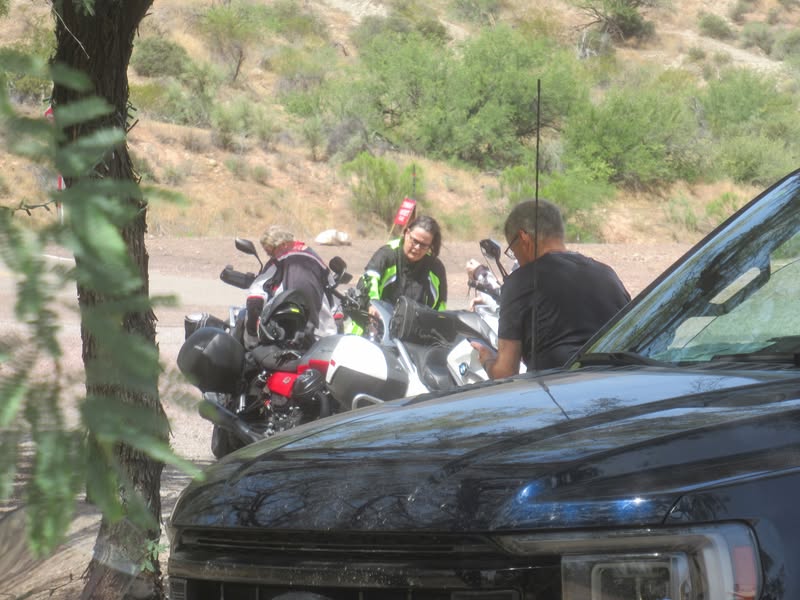 Parking on gravel lots has its own challenges