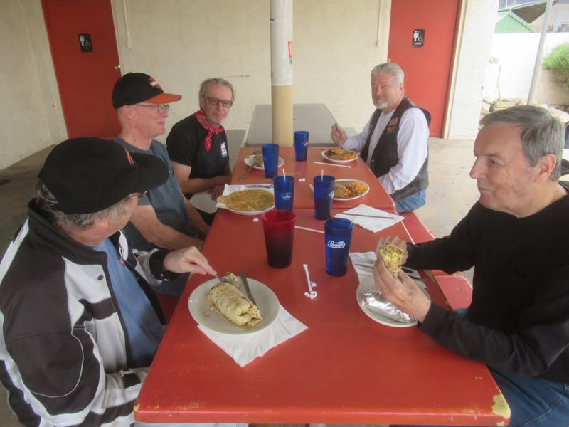 A good view of our lunch gathering