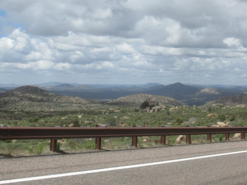 Just short of as far as you can see in this picture is the community of Skull Valley