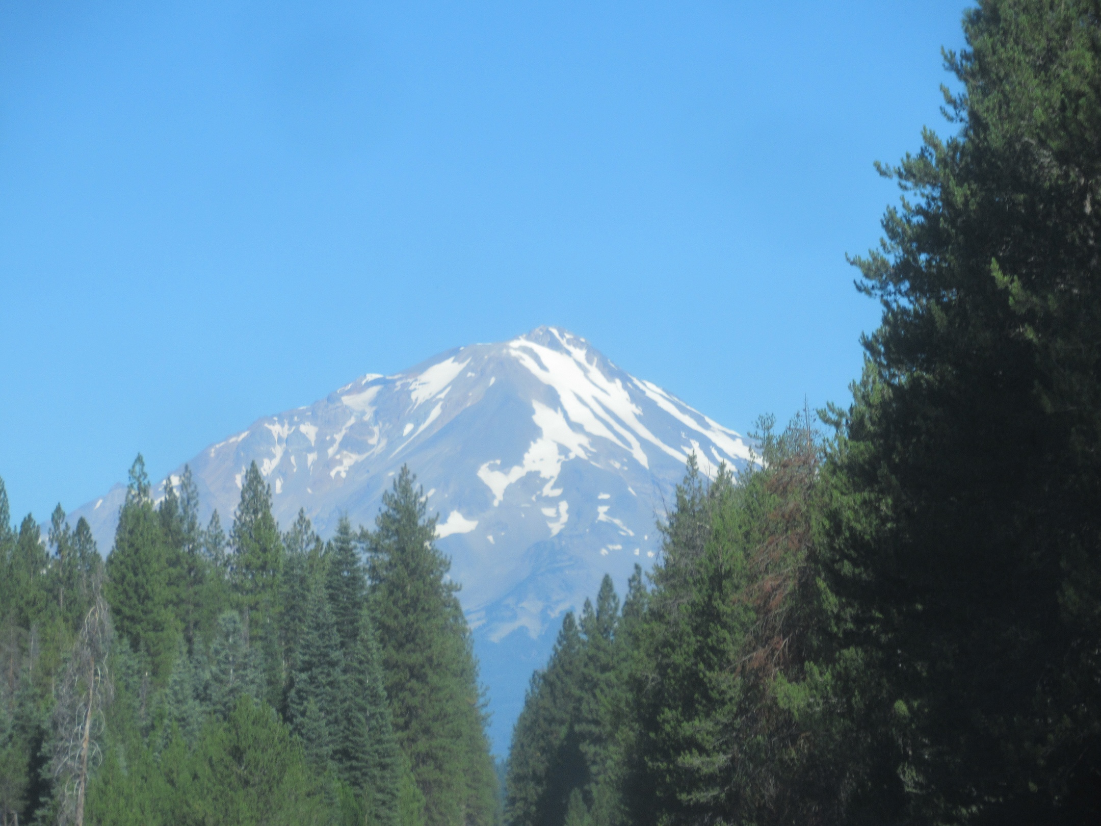 Beatty, Nevada and the First View of Shasta